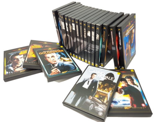 James Bond 007 - Luxe DVD Box Set - 21 films